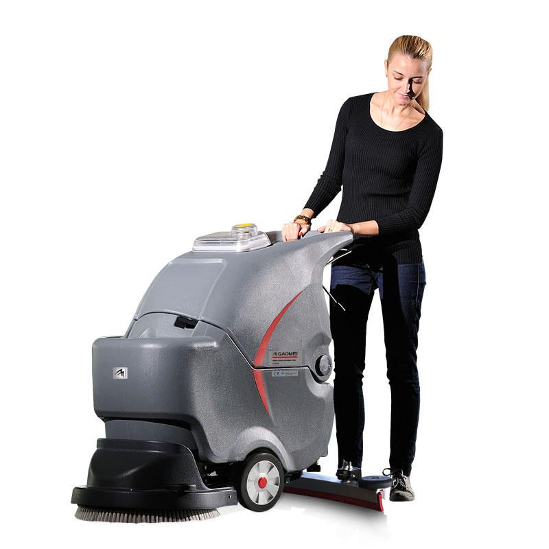 高美手推式洗地機GM50B  高品質 高性價比 物業保潔理想之選